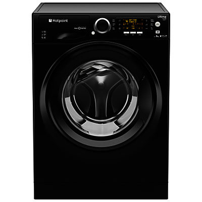 Hotpoint RPD10457JKK Ultima S-Line Freestanding Washing Machine, 10kg Load, A+++ Energy Rating, 1400rpm Spin, Black Hotpoint RPD10457JKK Ultima S-Line Freestanding Washing Machine, 10kg Load, A+++ Energy Rating, 1400rpm Spin, Black